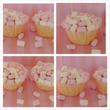 Citrónové muffinky s mini marshmallows