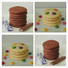 Milkinis cookies & Smarties cookies