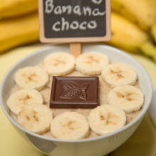 Banánovo-čokoládová a jablkovo-škoricová ovsená kaša