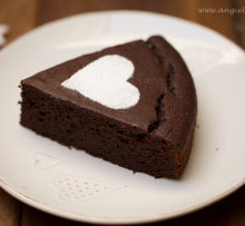 Gaštanovo-čokoládový koláč bez múky